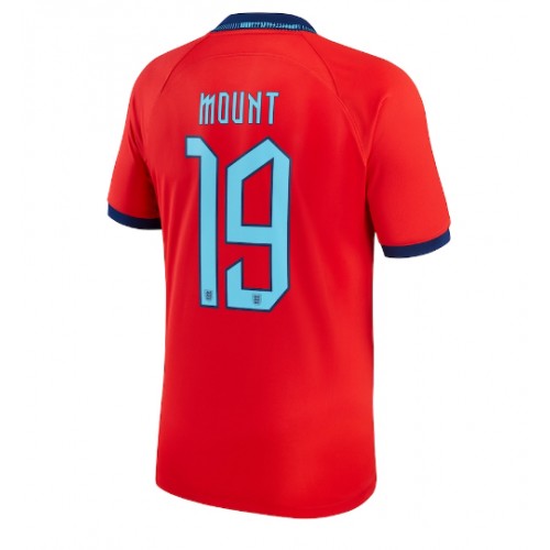 England Mason Mount #19 Replica Away Shirt World Cup 2022 Short Sleeve